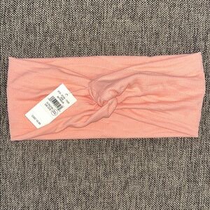 NWT Aerie Coral Knotted Headband